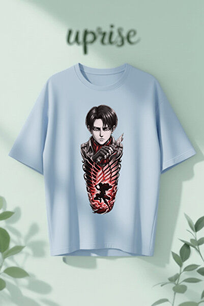 Vordevia T-Shirt - Μπλε - Oversize