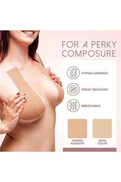 Munico 1 Adet Dayanıklı Ve Güvenli Göğüs Bandı 5cm X 5M Önceden Kesilmiş Su G...