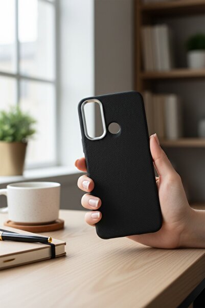 batuteknoloji Realme 5İ-6İ-C3 İç Yüzeyi Kadife Many BTU Silikon Kapak