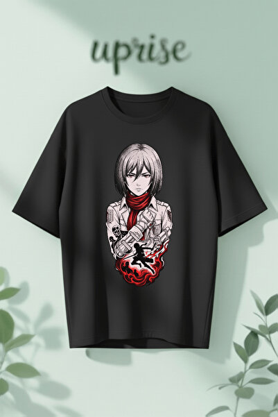 Vordevia T-Shirt - Μαύρο - Oversize