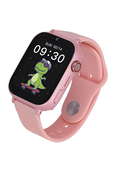 GARETT Smartwatch Smartwatch Kids Nice Pro 4G, roz, 670 mAh, slot SIM, pentru...