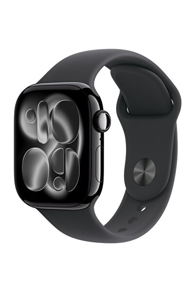 Apple Smartwatch Seria 11 GPS+Cellular 42mm Carcasă din aluminiu negru intens...