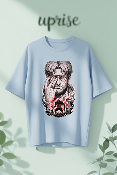 Vordevia T-Shirt - Μπλε - Oversize