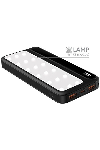Rebeltec Powerbank P10 LCDPD 10 000mAh LAMPĂ