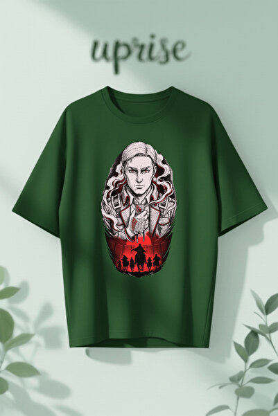 Vordevia T-Shirt - Πράσινο - Oversize