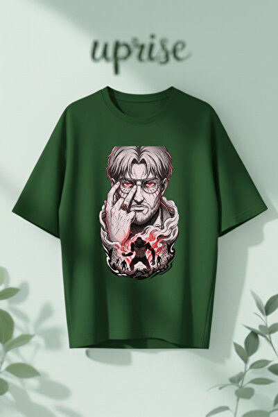 Vordevia T-Shirt - Πράσινο - Oversize