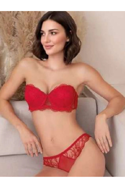 TrendHousee مجموعة حمالة الصدر والبانتي نورتكس 4562