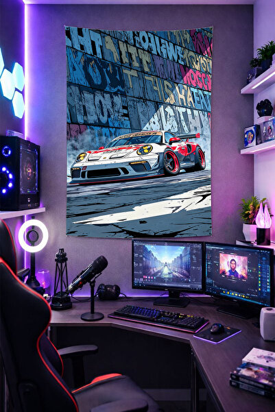 Reyhani Sport Car-LP9 Ταπετσαρία τοίχου Υψηλής ποιότητας ύφασμα διακόσμησης δ...