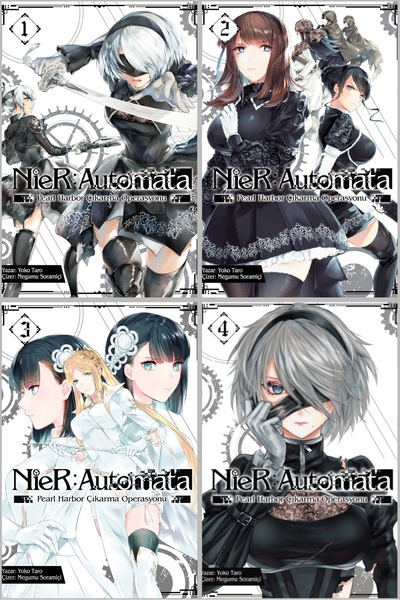 Komik Şeyler NieR: Automata 1-2-3-4. Ciltler