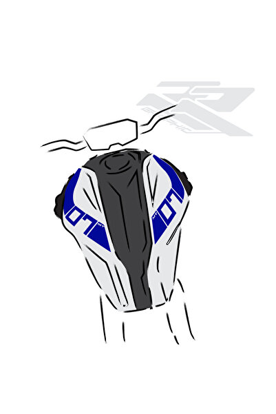 RR Graphic YAMAHA V2 MT 07 DEPO STİCKER