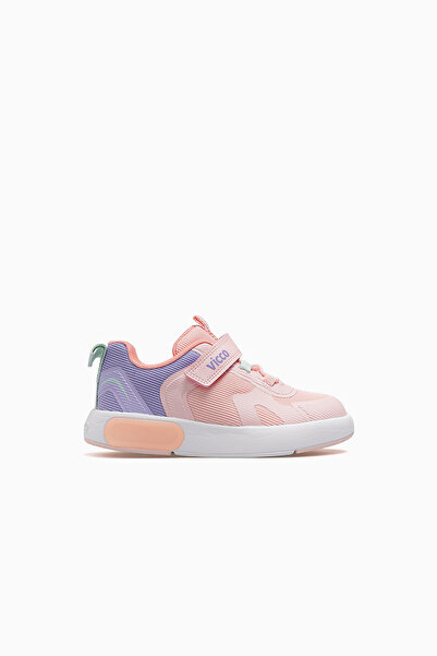 Vicco Babil Kız Çocuk Işıklı Sneaker Spor Ayakkabı 26y 346.130 Pk Pudra