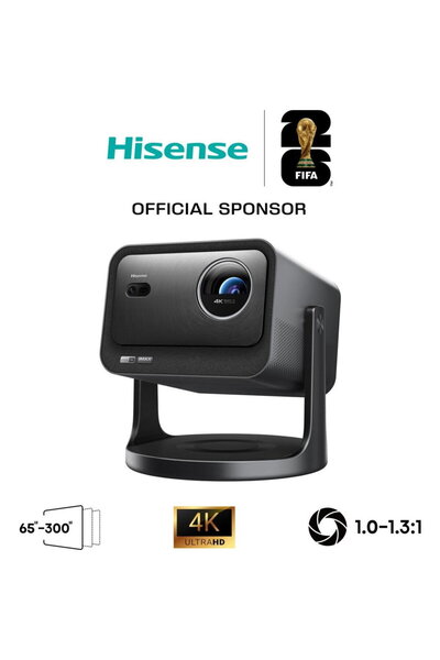 Hisense Videoproiector C3 DLP UHD 4K (3840x2160) 3D Metalic