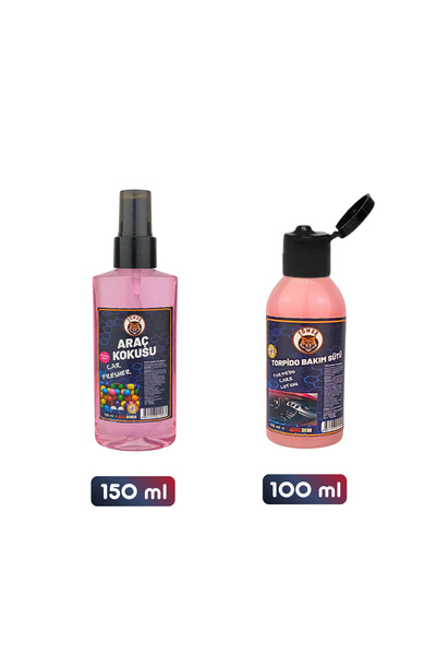föwer 15'li Oto Bakım Seti 1000 ML Çantalı Full Araba Yıkama Seti Araç Efsane Temizlik Seti