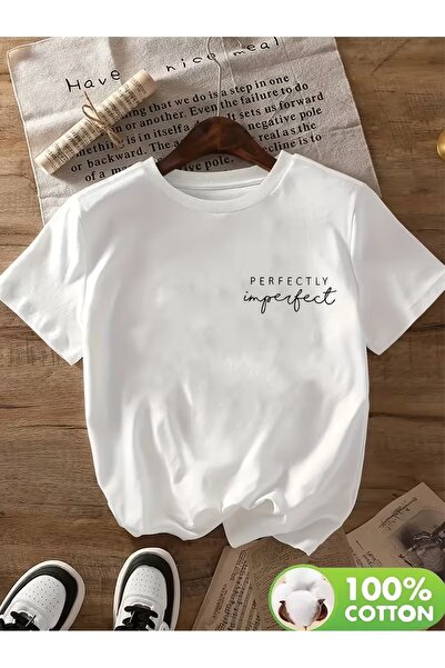 AEMİ Unisex T-shirt με τέλεια εκτύπωση και φαρδιά λαιμόκοψη