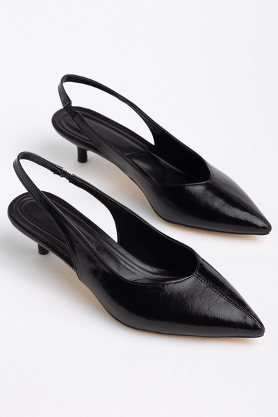 HCO Tocuri scurte și subțiri, pantofi confortabili pentru femei, cu toc stiletto