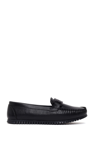 Derimod Γυναικείο Μαύρο Loafer 26SFE145018