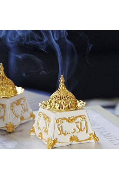 Arabest مبخرة مربعة، مبخرة للمنزل، ديكور منزلي، مبخرة للعطور المنزلية/العطلات...