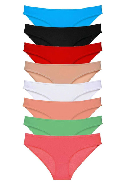 DYZSTAR Σετ 8 τεμαχίων Super Set Lycra Γυναικεία Σλιπ Εσώρουχα Σετ 5