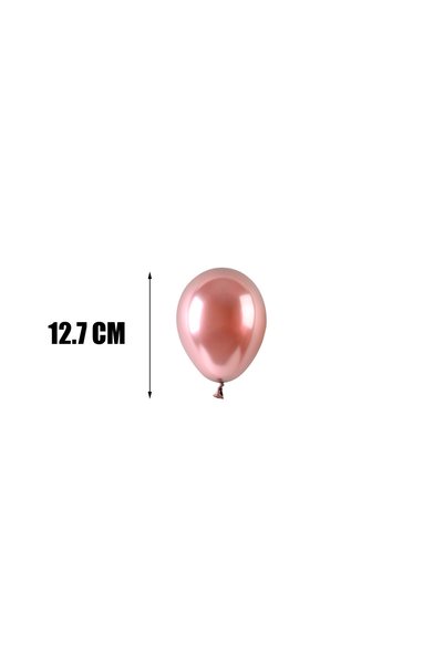 Yusuf Dirik YD Party Supplies Chrome Balloons 10 Pieces 5 Inch 12.7 cm