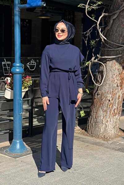 QOOQ STORE QOOQ Rona Takım 26FW204 Lacivert