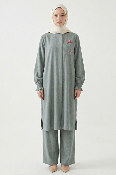 bacc Σετ με hijab - Πολύχρωμο - Midi