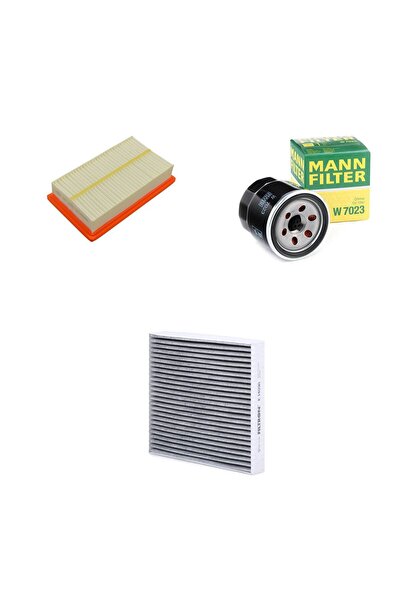 Bosch Filtre Bakım Seti Kia Stonic 1.0 1.2 1.4 Benzin 2018+ Hava + Yağ f. + P...