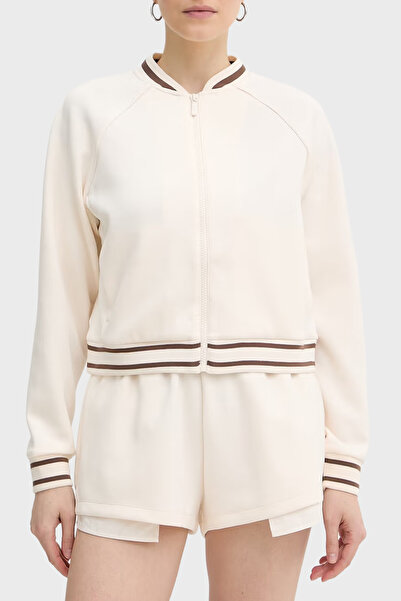 Armani Exchange Soft Textured College Collar Zipper Sweat Sweat Xw002071 Af10...