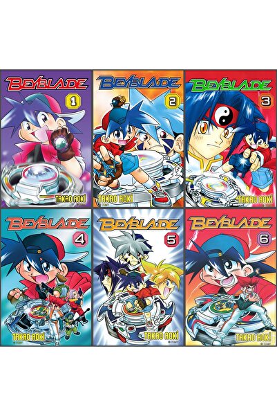 Komik Şeyler Beyblade 1-2-3-4-5-6. Ciltler