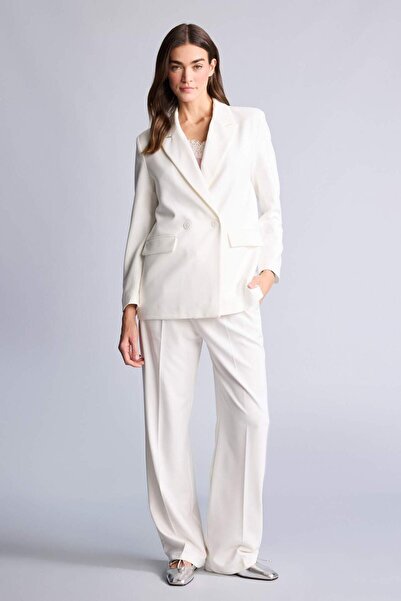 DeFacto Παντελόνι ίσιας γραμμής με φερμουάρ, ψηλόμεσο, κανονικού μήκους E7238...