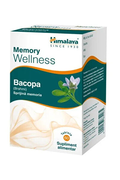 Himalaya Bacopa (Brahmi) Memory Wellness Focus – 60 Tablet - 500 mg