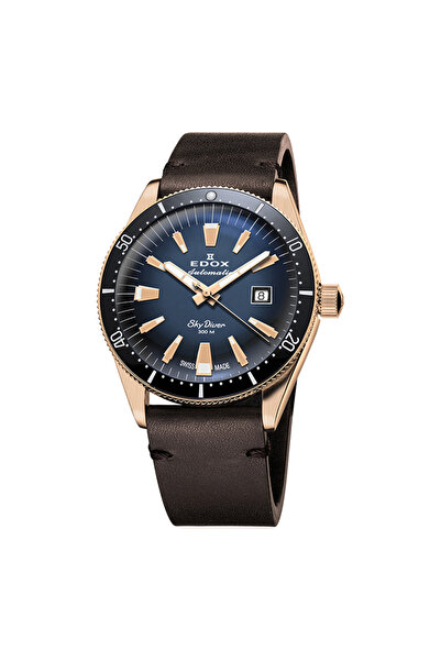 Edox SkyDiver 80126-BRN-BUIDR Kol Saati