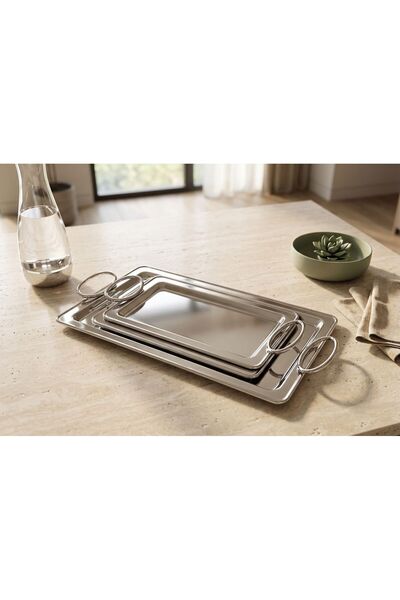 Wahat Aliamtiaz Tray - Silver-colored - 2