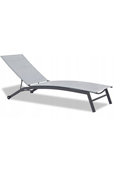 SERSIMO Ρυθμιζόμενη πτυσσόμενη ξαπλώστρα για βεράντα και μπαλκόνι, από τεξτιλ...