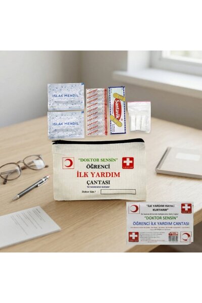 TTT Bez Çantalı Öğrenci İlk Yardım Seti