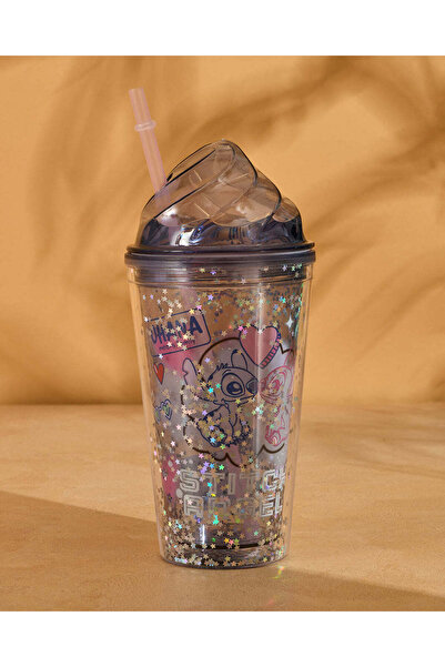 REDTAG Blue Stich Tumbler With Straw