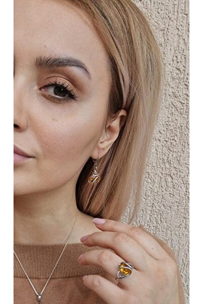 HOMEMADES Χειροποίητα Σκουλαρίκια "Αμπέρ Γκλοου"