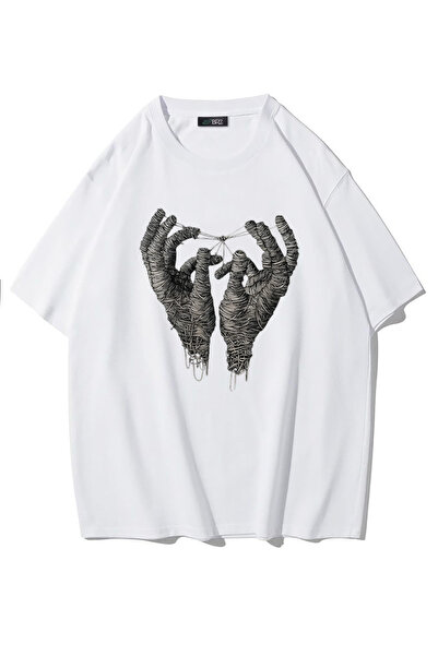 BRZ COLLECTION Tricou unisex oversize Albin Bousquet Seria Mano (ALB)