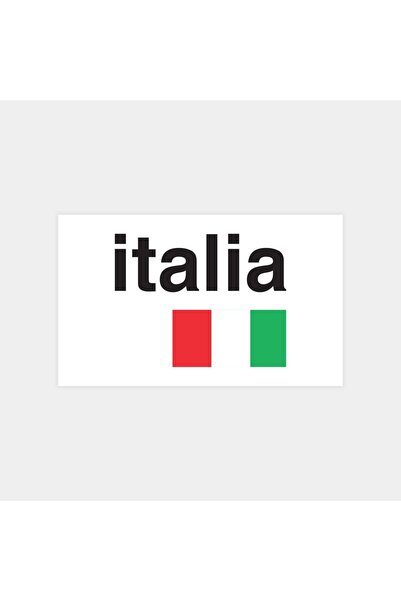 The Sticker Story. ملصق بطاقة إيطاليا