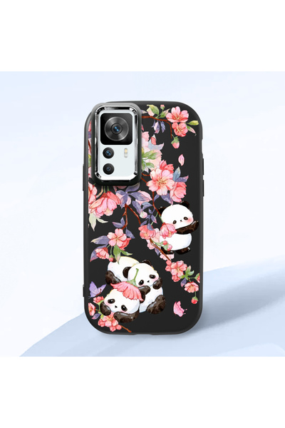 ucuc Redmi K50 Ultra Compatible Black Silicone Case with Shock-Absorbing Came...