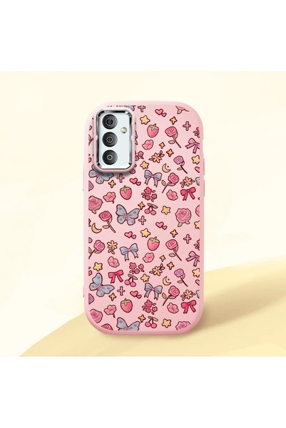 ucuc Pink Silicone Case with Shock-Absorbing Camera Protections Compatible wi...