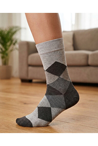 CLEWEAR Socks - Multicolor - Plaid