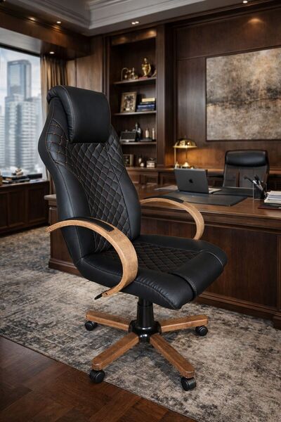 MEHMET YAREN BURO Exclusive Ofis Koltuğu Yönetici Koltuğu Lüks Tasarım Ergono...