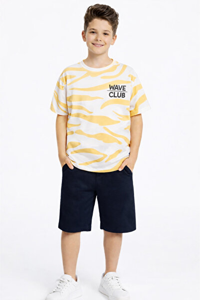 BABY SPORT Boys' T-Shirt Shorts Set Printed Summer Sports Set
