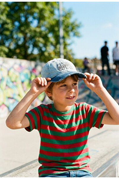 LAGRANZE Brooklyn Vintage Washed Boy's Hat |   Adjustable, Cotton Cap (Ages 7...