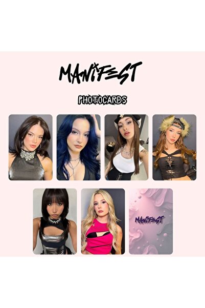 Kpop Dünyasi MANIFEST ''OT6 '' Photocards Set 4