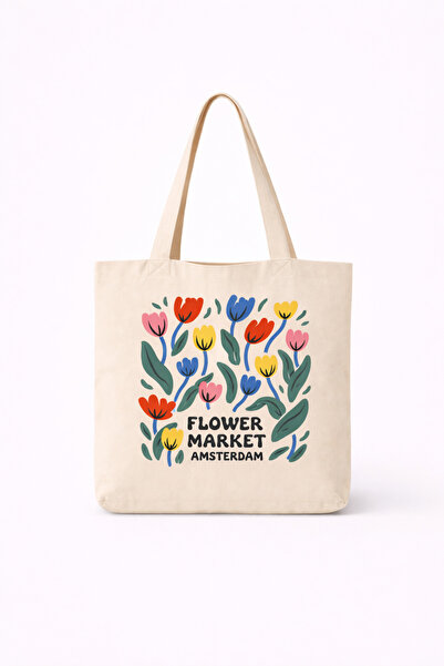 Vatkalimon Τσάντα τσάντας από 100% βαμβακερό καμβά με θήκες