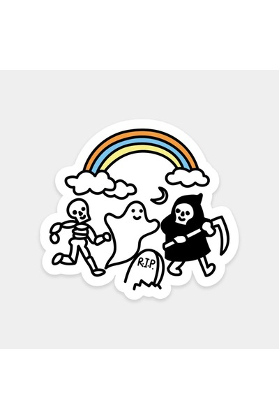 The Sticker Story. Meet You on the Other Side Sticker