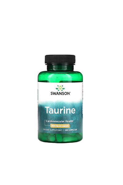 SWANSON Ταυρίνη 500mg 100 Κάψουλες