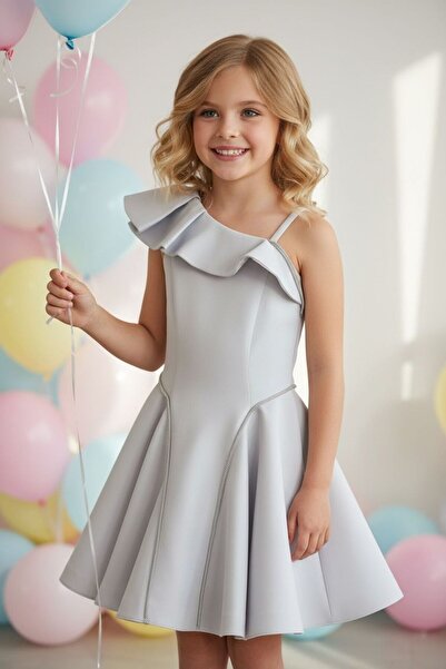 Lidya Kids KIZ ÇOCUK MEZUNİYET ELBİSESİ