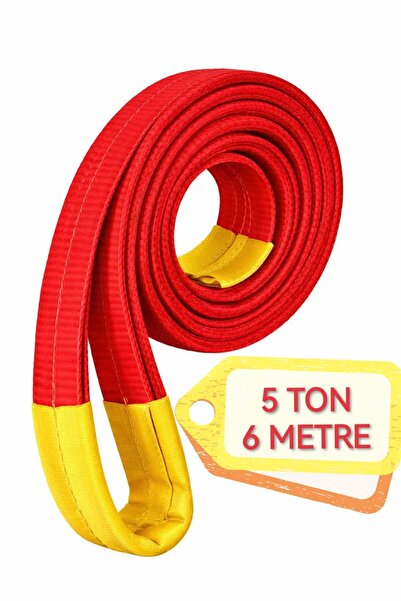 Beta 6:1 / 5 TON 6 METRE GÖZLÜ POLYESTER Sapan-Çekme Halatı